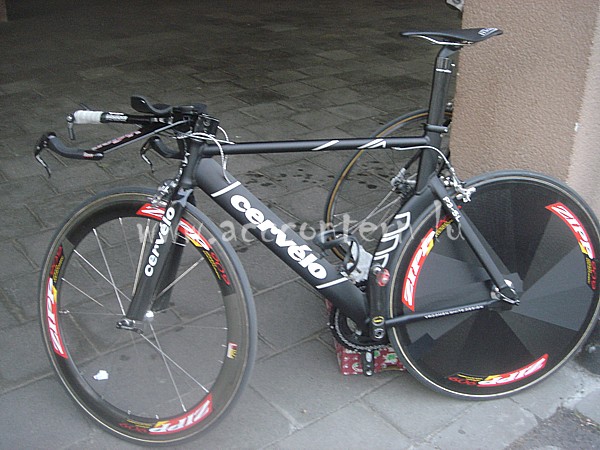 The time-trial bike of Andy Schleck